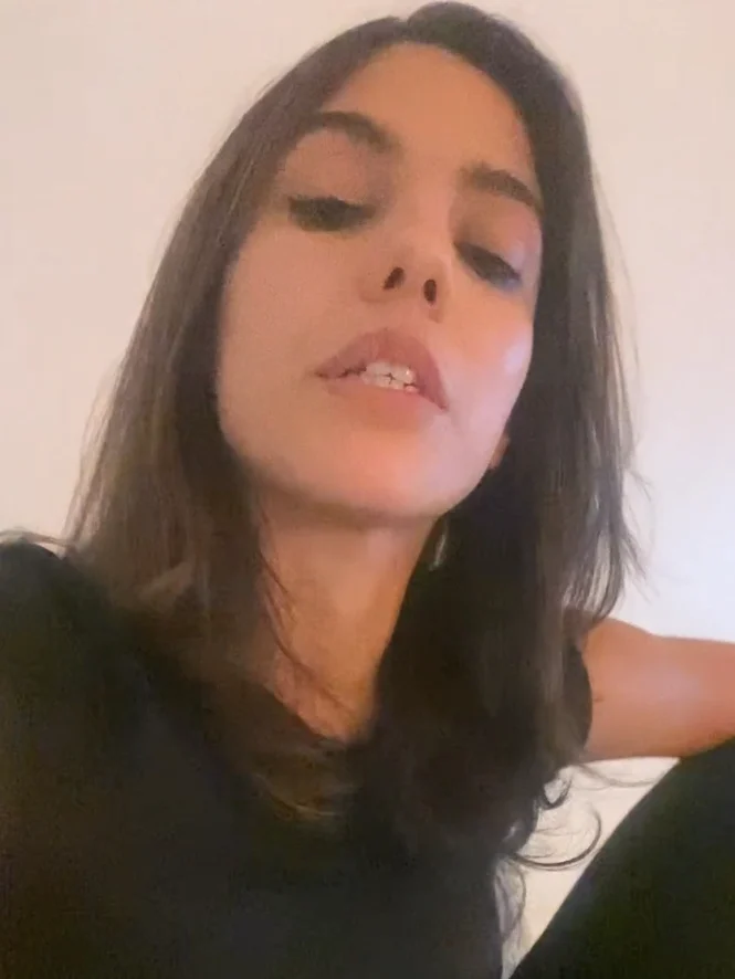 Diana C speaking to the camera