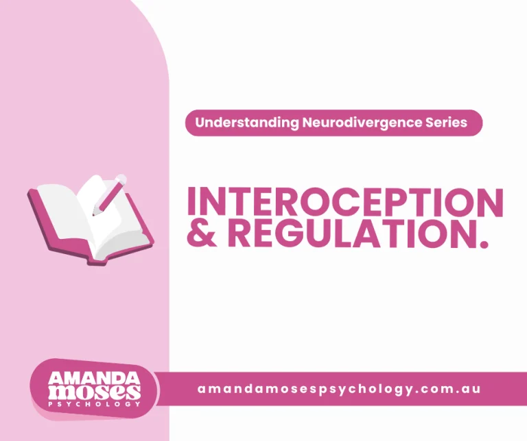 Interoception and Self Regulation