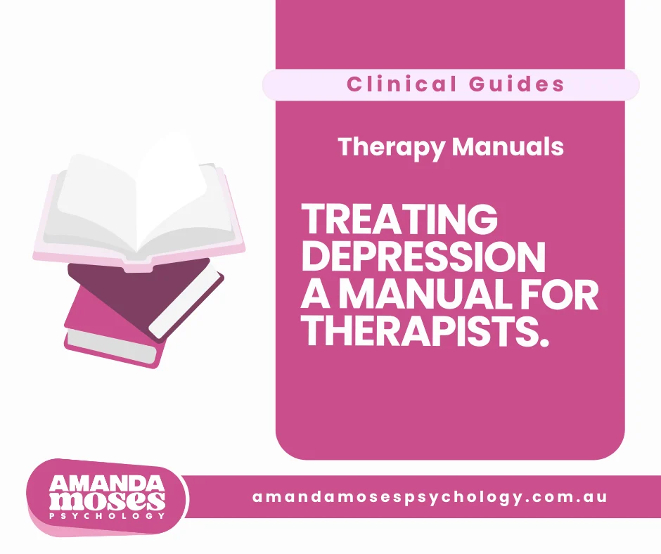 Treating Depression: Therapy Manual