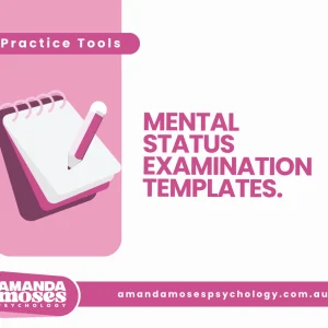 Mental Status Examination Templates