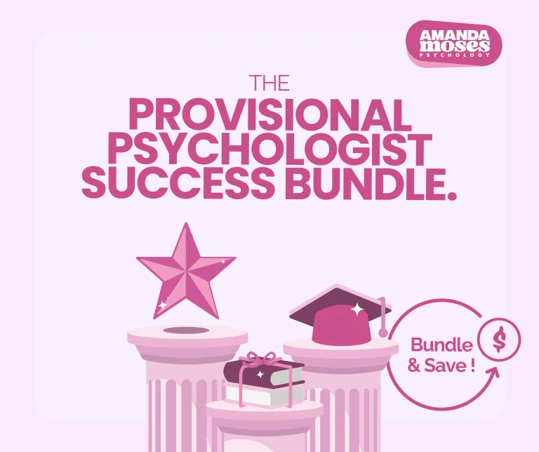 Provisional Psychologist Success Bundle