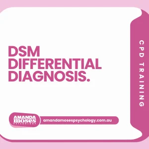 DSM Differential Diagnosis