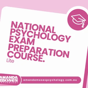 National Psychology Exam Preparation Course: Lite