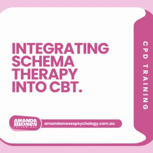 Integrating schema therapy into CBT