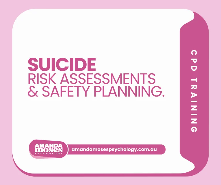Suicide risk assessment and safety
