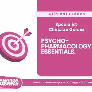 Psychopharmacology essentials