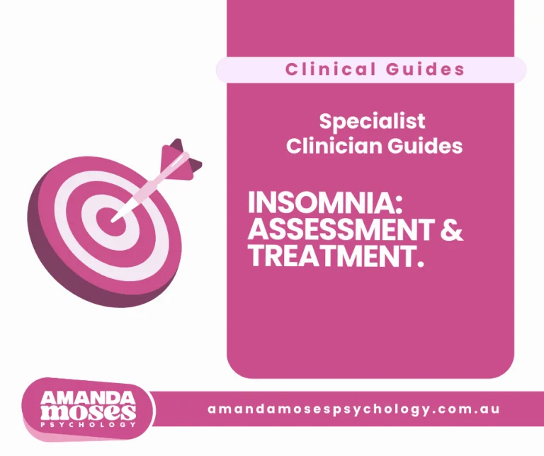 Insomnia assessment and treatment