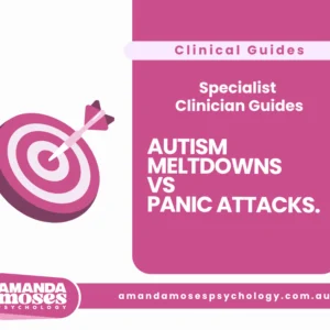 autism meltdowns vs panic attacks